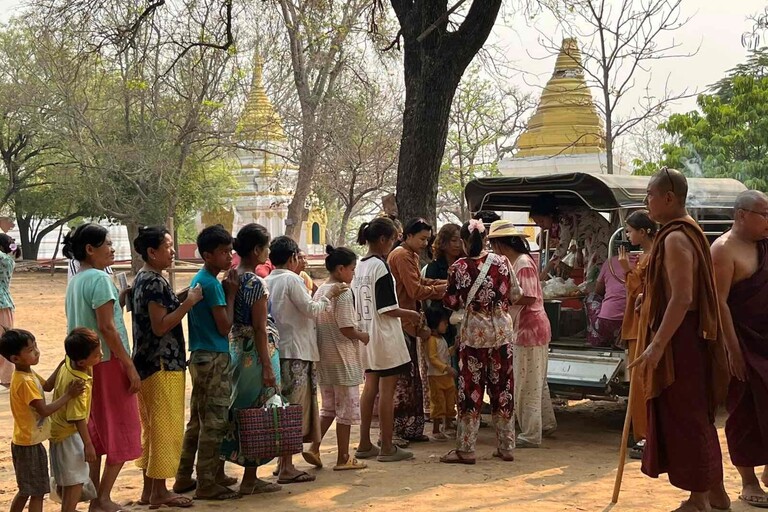 Myanmar 3 měsíce po ničivém zemětřesení: Pomoc přichází díky vám, děkujeme.